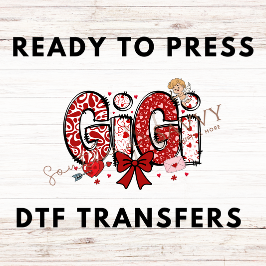 Valentines Gigi UV DTF & DTF