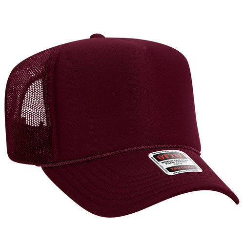 Maroon Otto Foam Trucker Hat