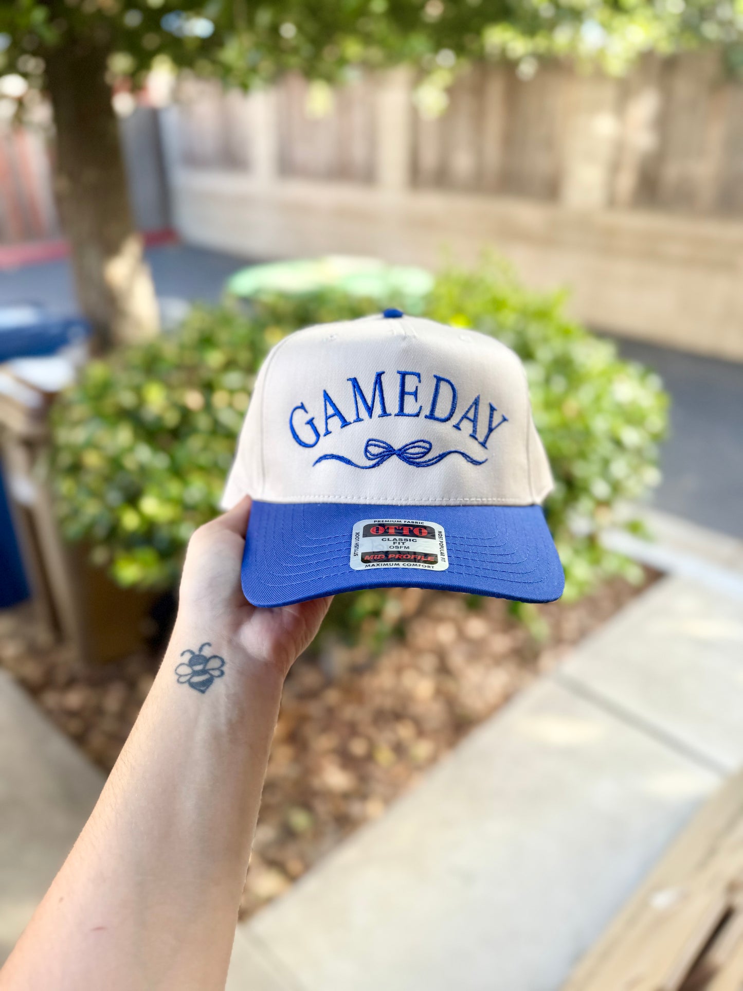 Gameday Bow Embroidered Hat