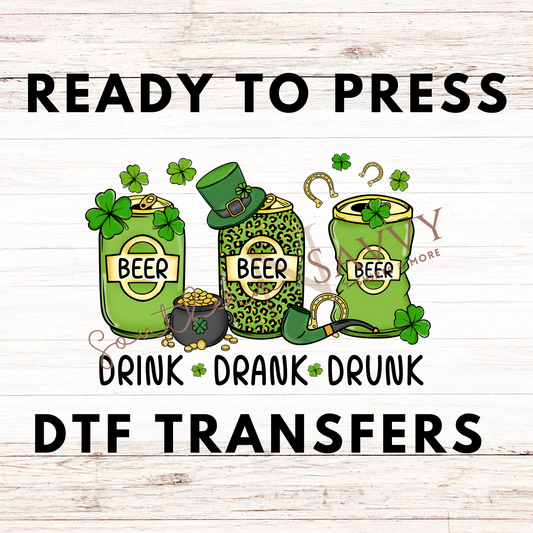St. Patricks Day UV DTF & DTF