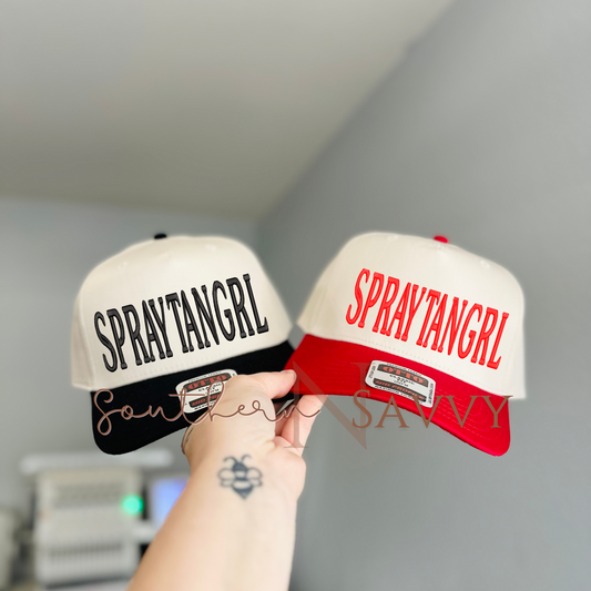 SPRAYTANGRL Embroidered Hat