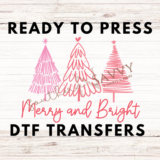 Merry and Bright UV DTF & DTF