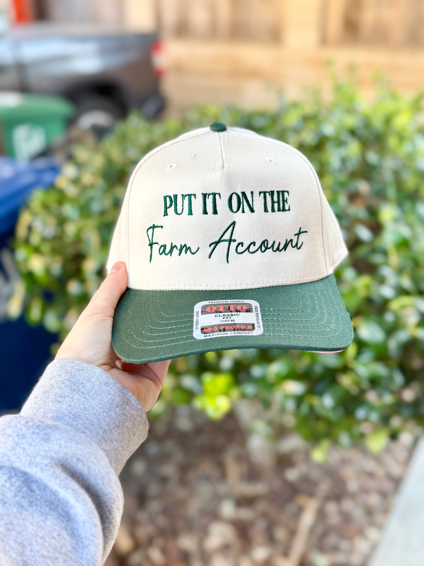 Put it on the Farm Account Embroidered Hat