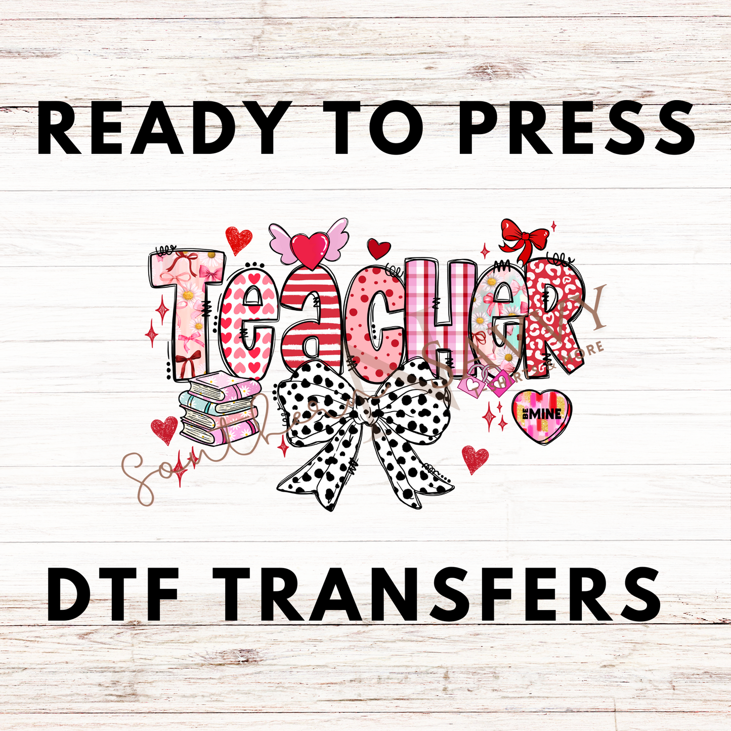 Valentine Teacher UV DTF & DTF