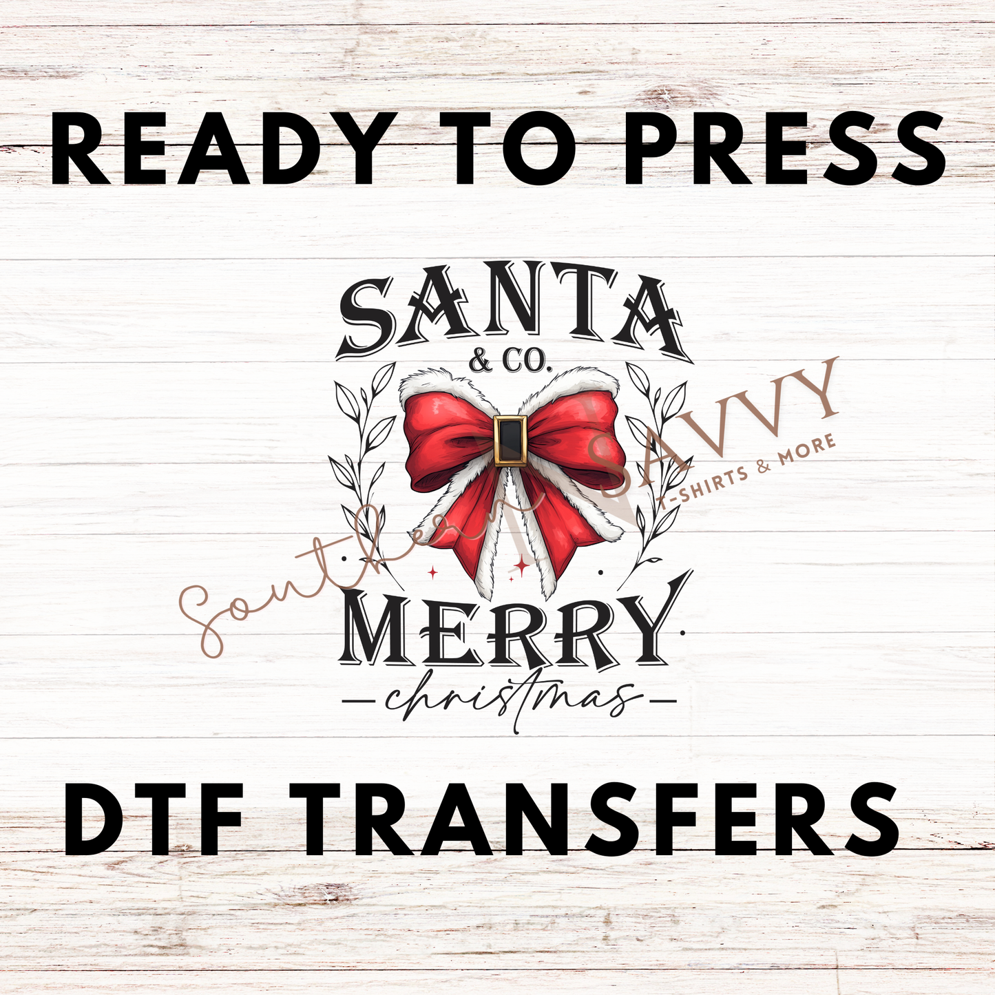 Santa and Co UV DTF & DTF