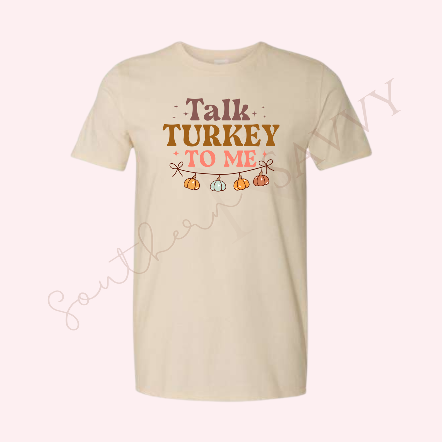 Give Thanks  | Sand Color Thanksgiving T-Shirt