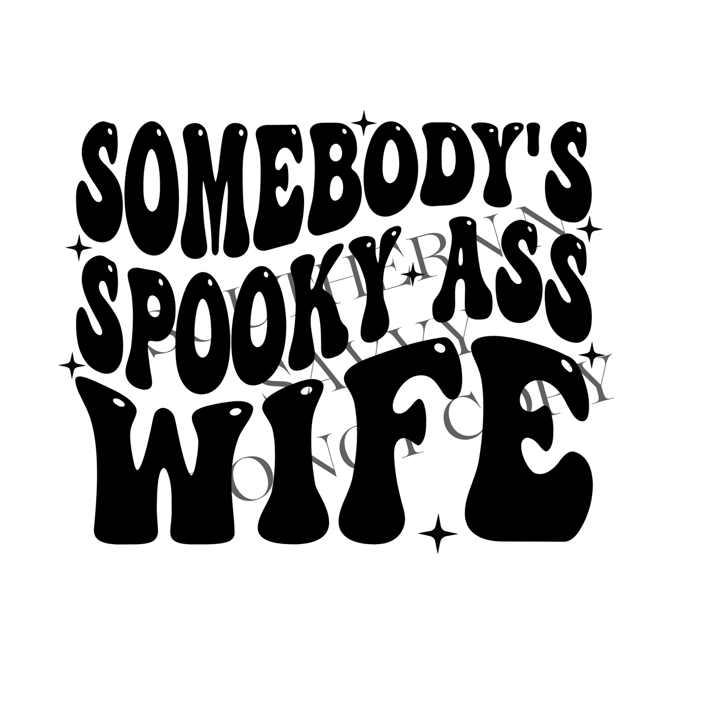 Spooky Wife DTF