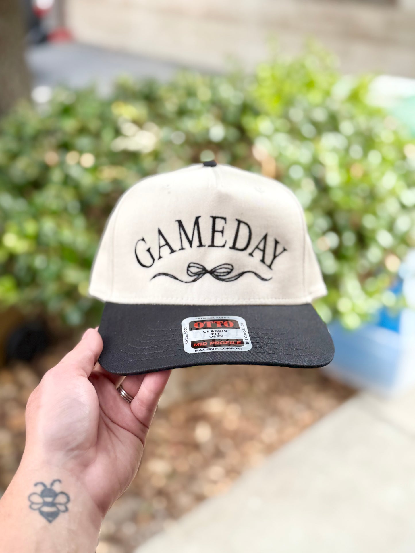 Gameday Bow Embroidered Hat