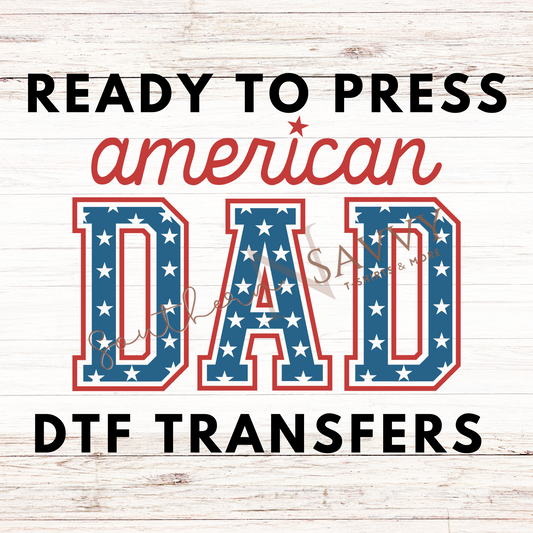American Dad 4th of July UV DTF & DTF