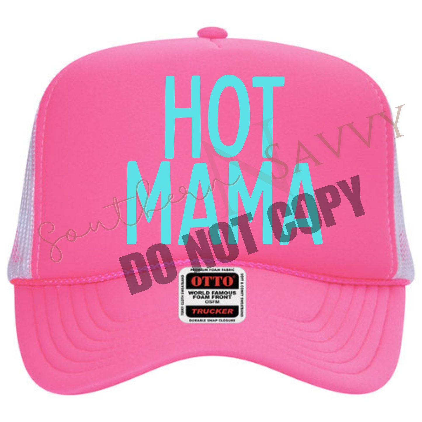 EMBROIDERED Hot Mama Hat
