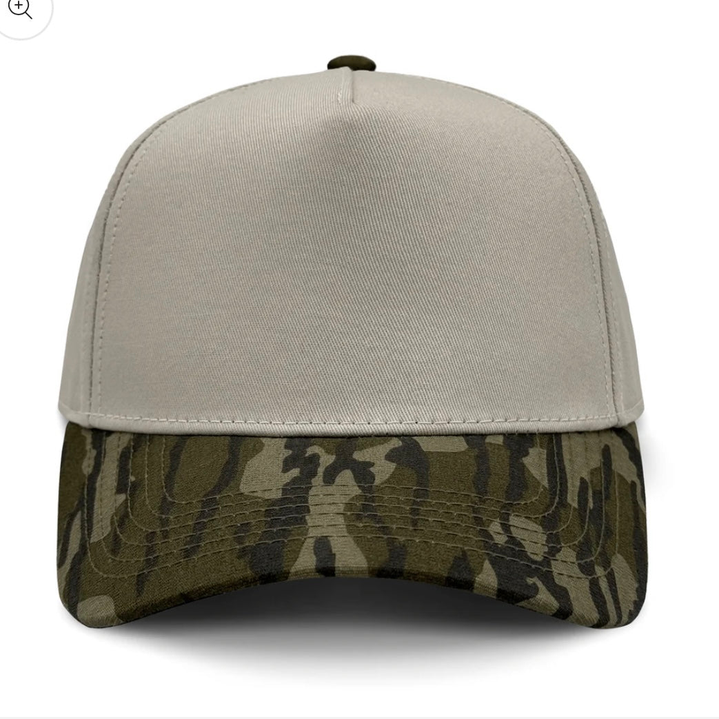 Bottomland Camo Canvas Hat