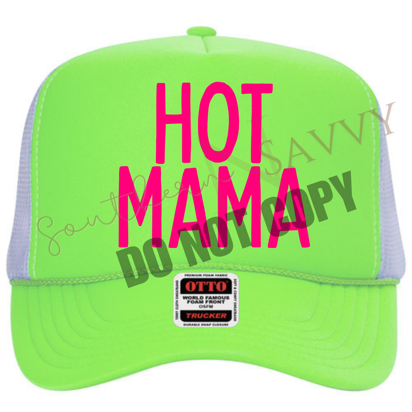 EMBROIDERED Hot Mama Hat
