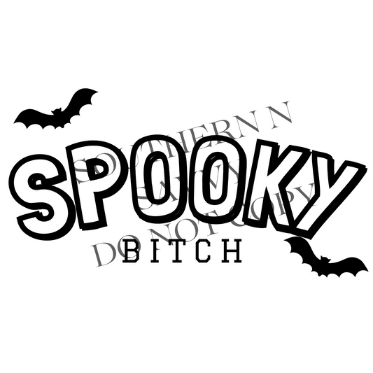 Spooky Bitch DTF