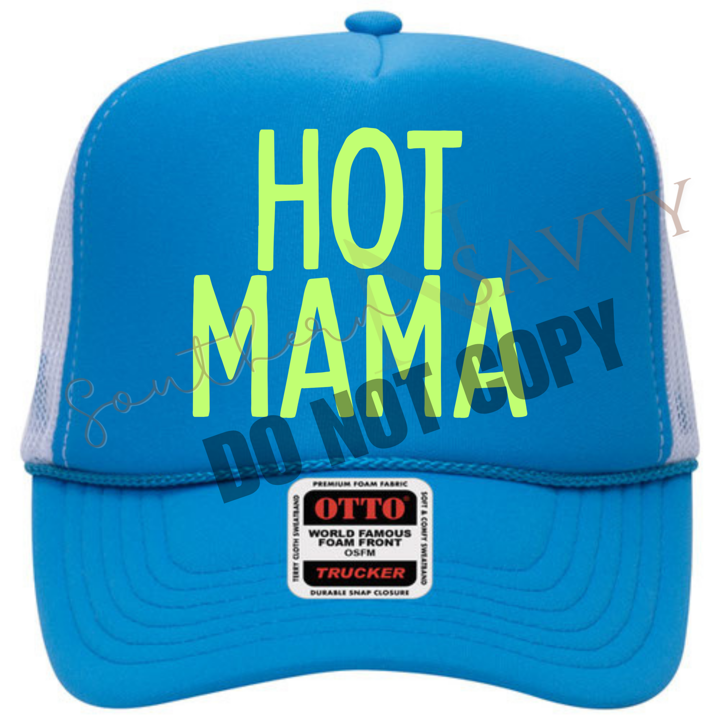 EMBROIDERED Hot Mama Hat