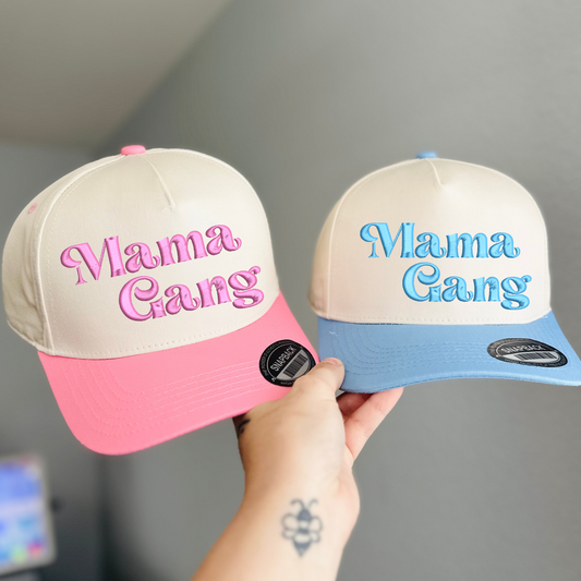 Mama Gang Embroidered Hat
