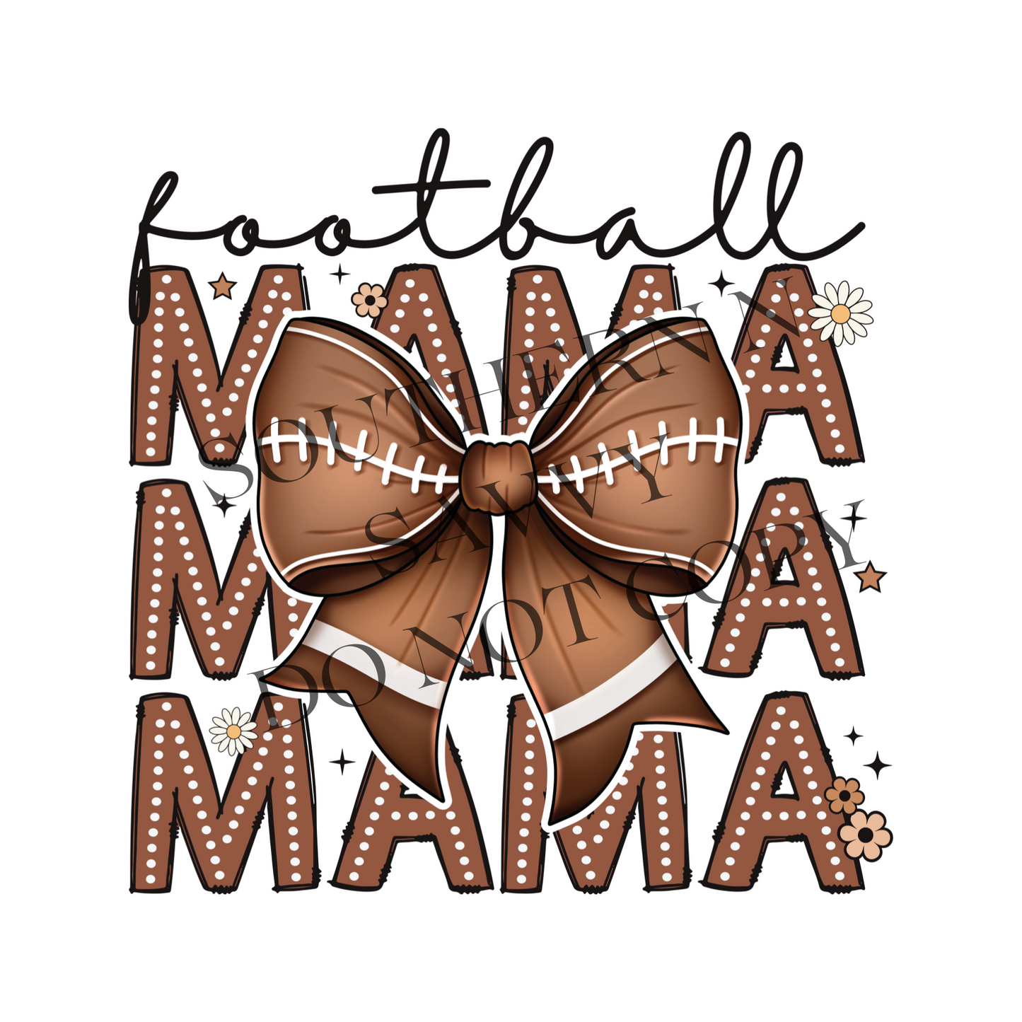 Football Mama UV DTF & DTF