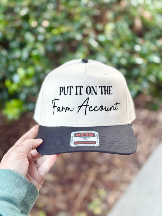 Put it on the Farm Account Embroidered Hat