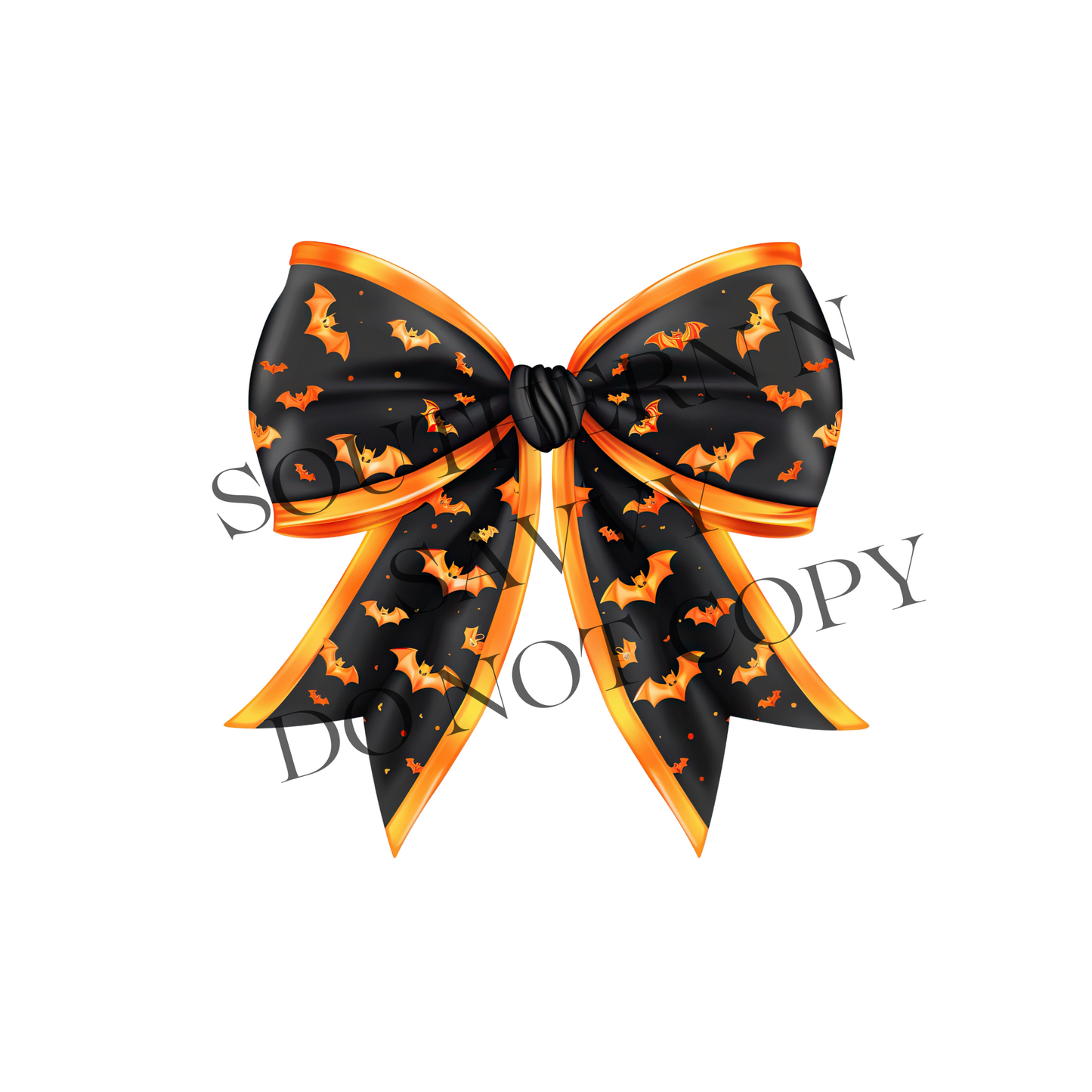 Spooky Bow DTF