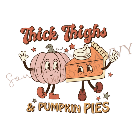 Thick Thighs DTF