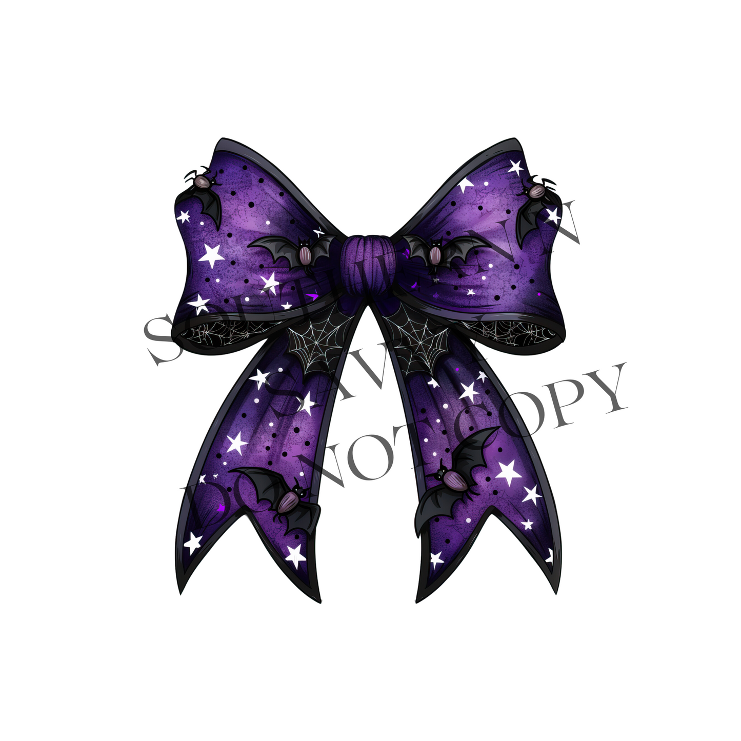 Spooky Bow DTF