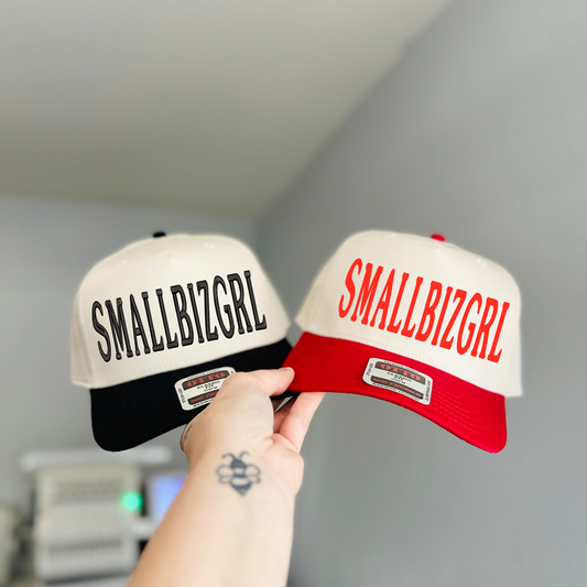 Small biz GRL Embroidered Hat