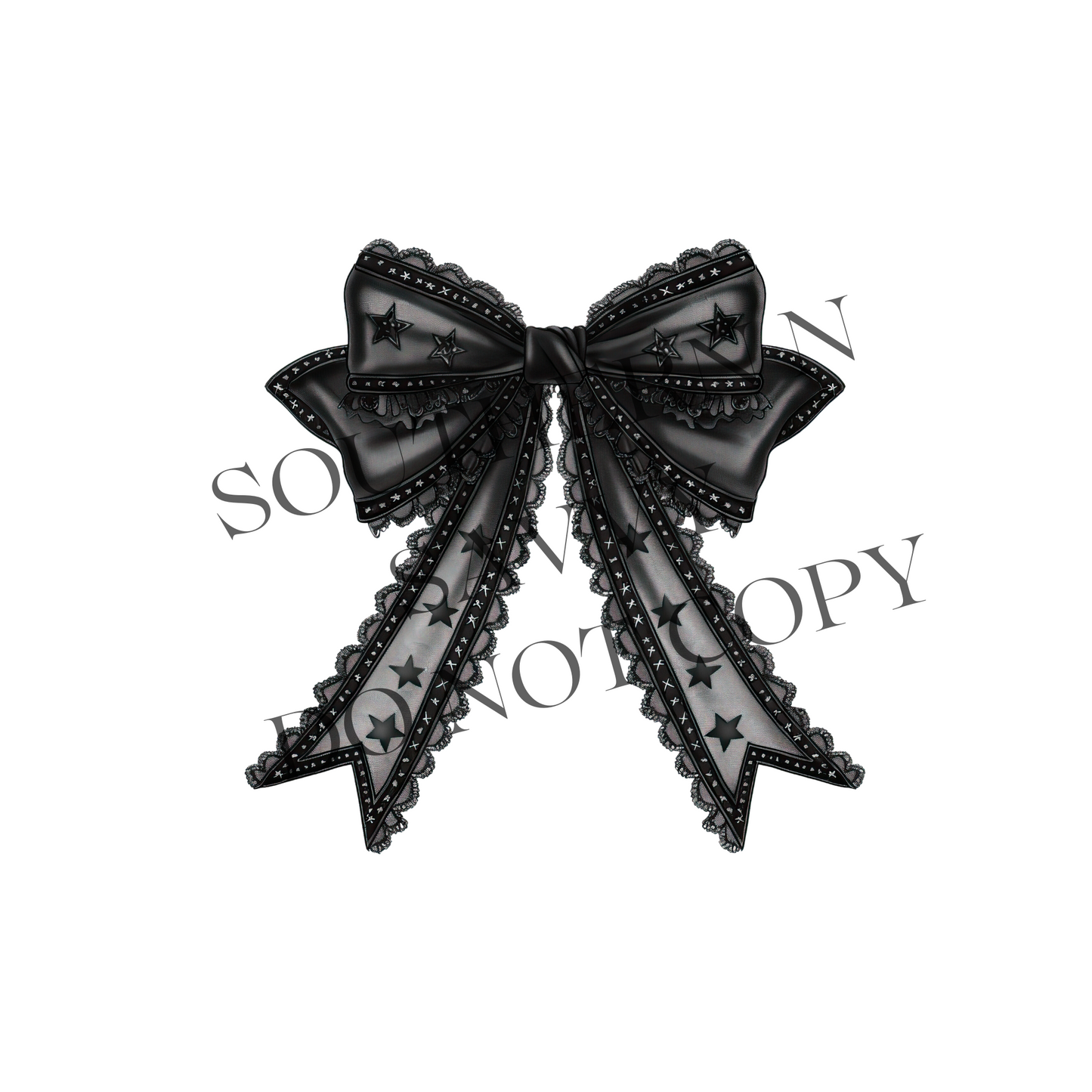 Spooky Bow DTF