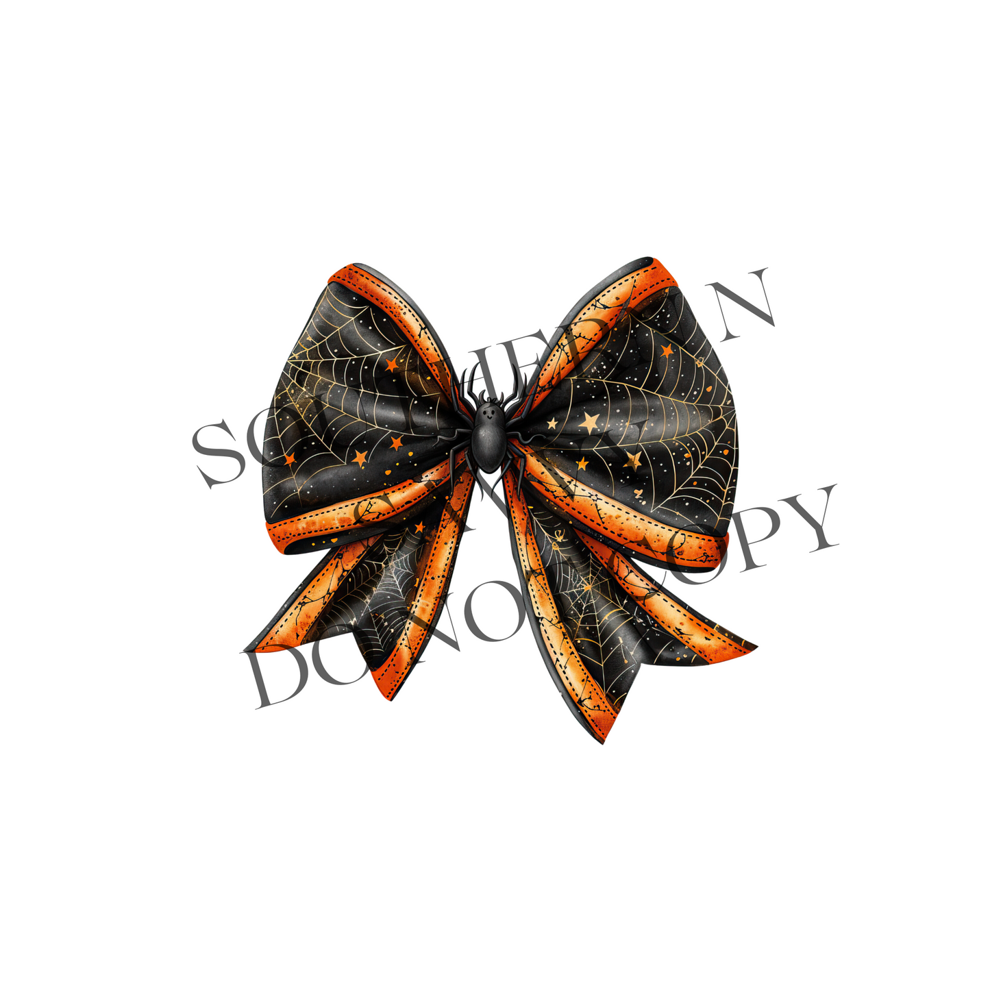 Spooky Bow DTF