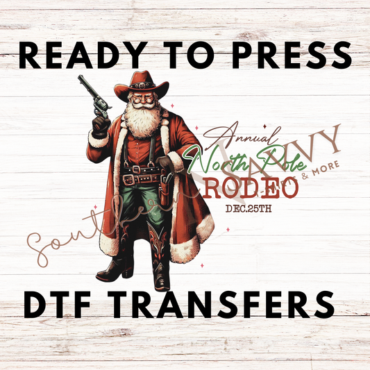 North Pole Rodeo UV DTF & DTF