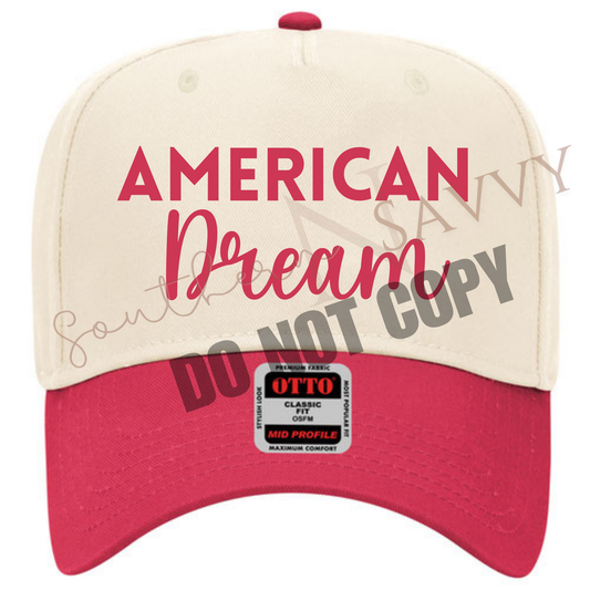 EMBROIDERED American Dream Hat
