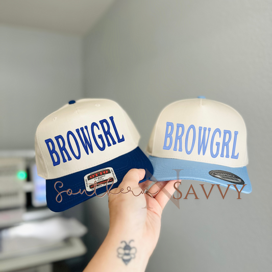 BROWGRL Embroidered Hat