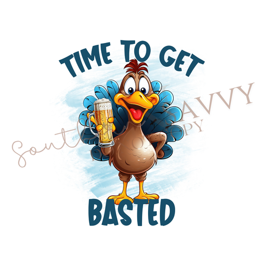 Time to get basted DTF