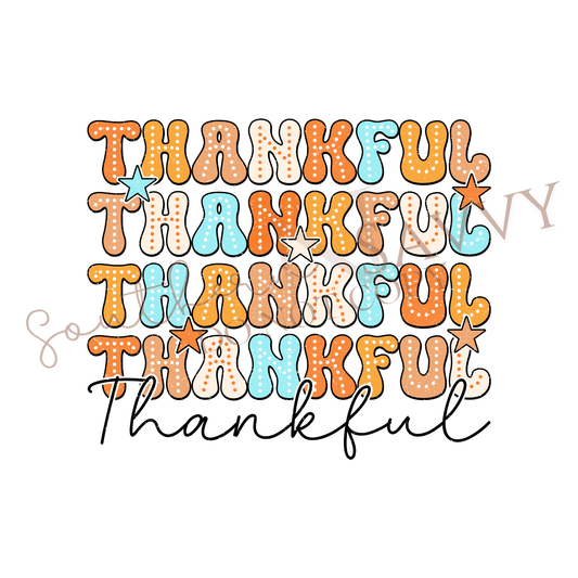 Thankful x5 DTF