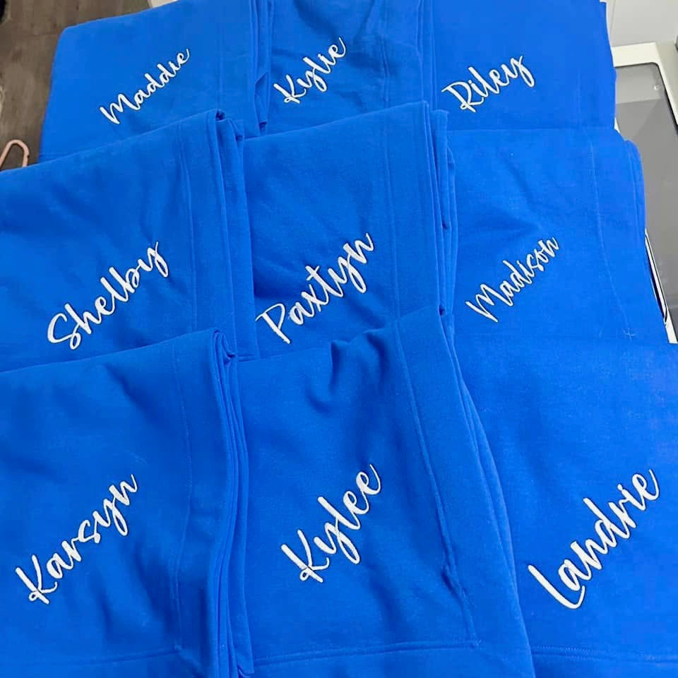 Custom Gildan Blanket 50*60 | Embroidered