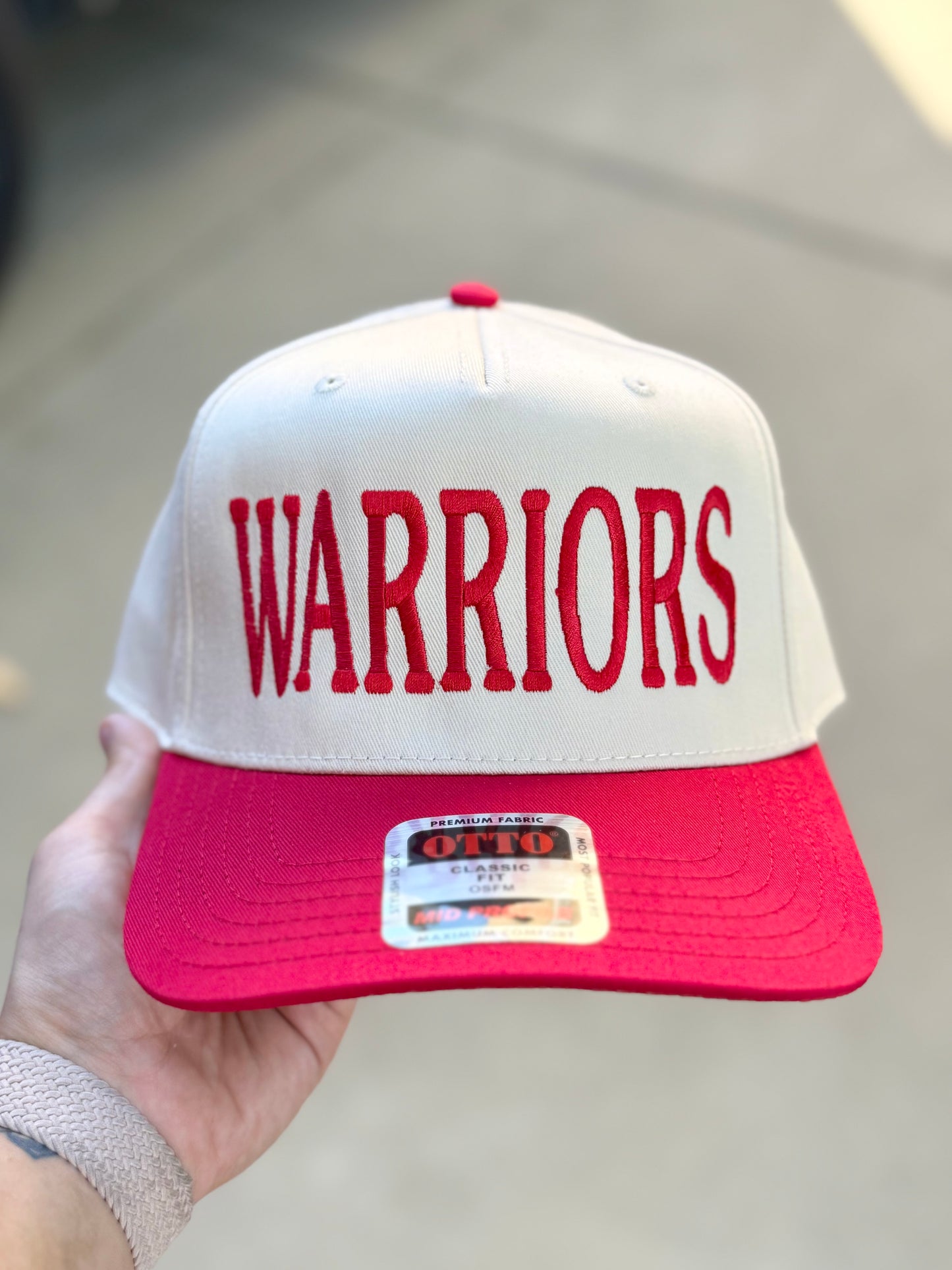 WARRIORS Embroidered Hat