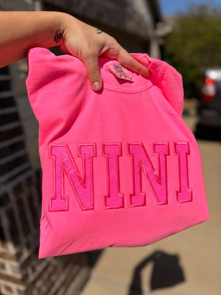 NEON | CUSTOM NAME ( Comfort Colors ) T-SHIRTS