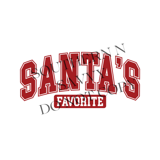 Santas Favorite DTF