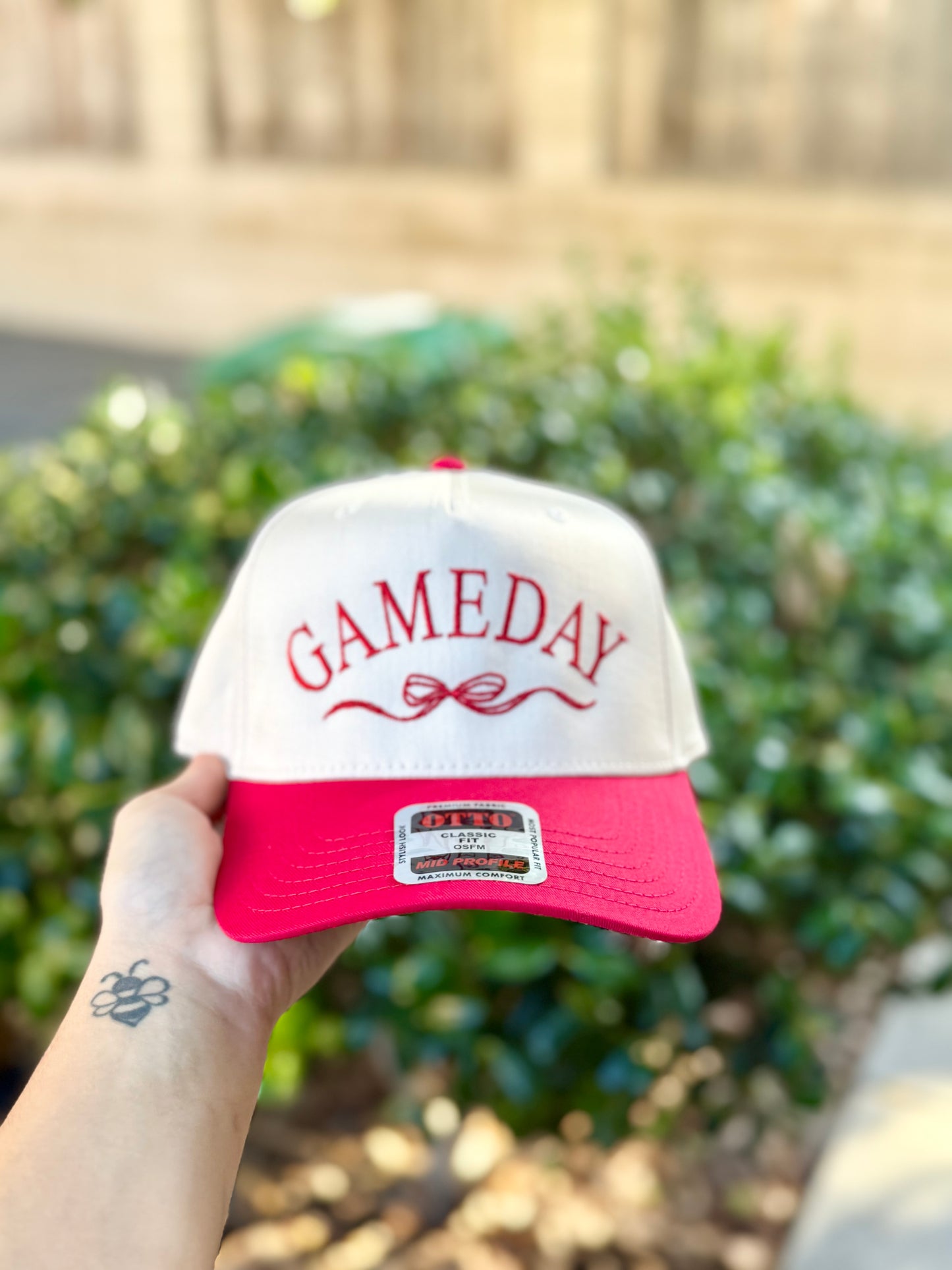 Gameday Bow Embroidered Hat