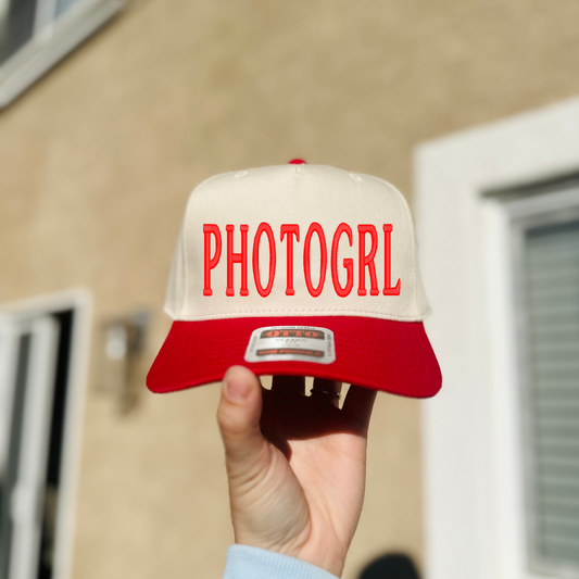 PHOTOGRL Embroidered Hat