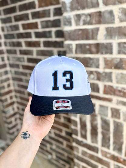 CUSTOM Number Embroidered Hat