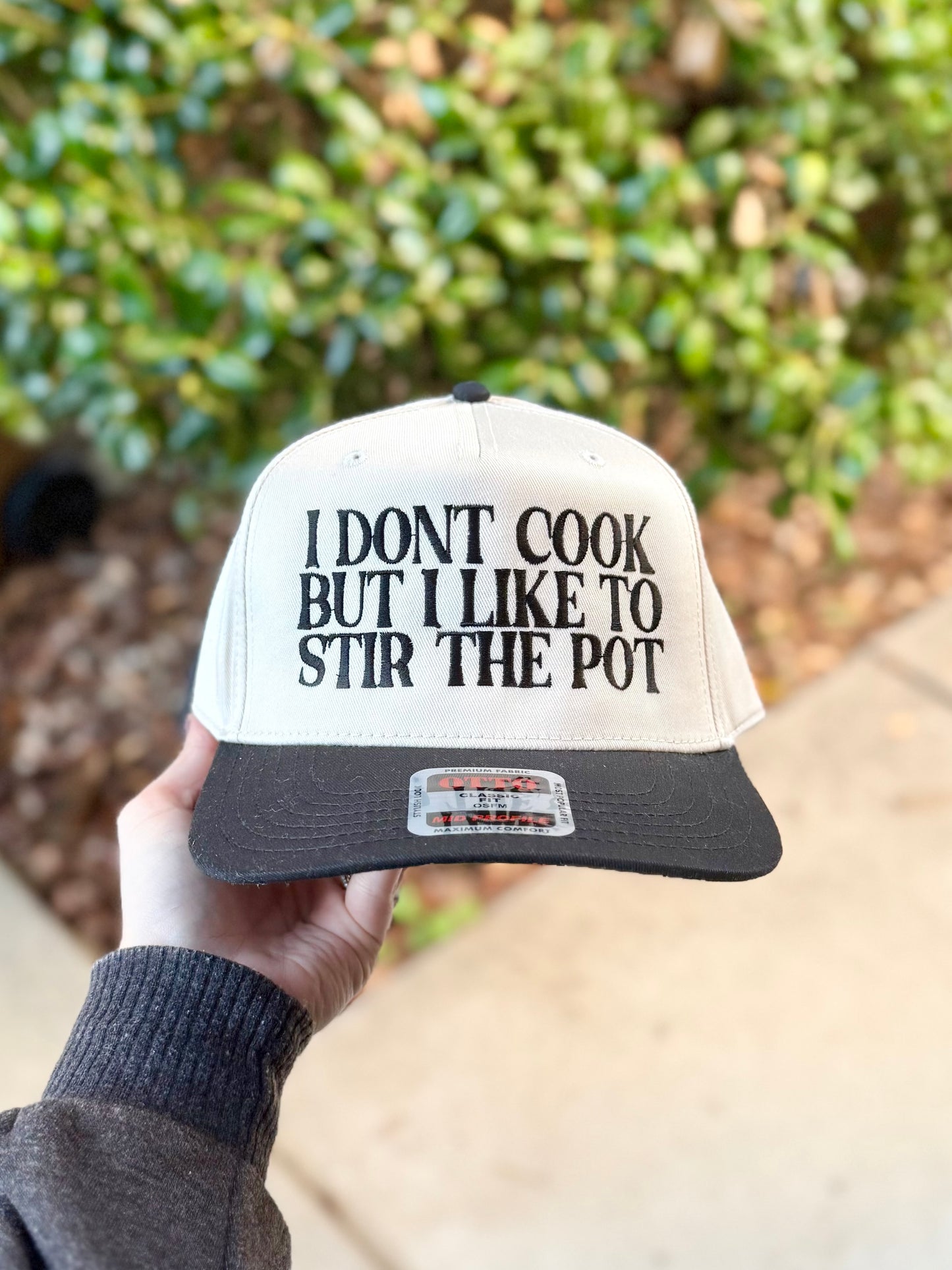 Stir The Pot Embroidered Hat