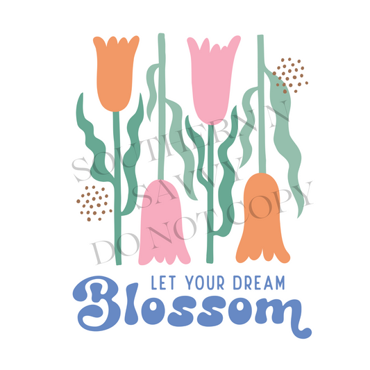 Dreams Blossom UV DTF & DTF