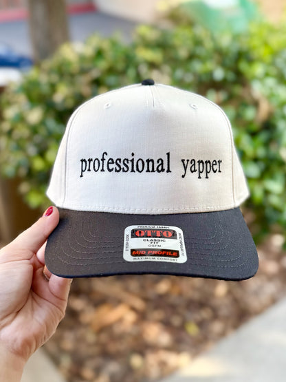 PROFESSIONAL YAPPER | Embroidered Hat