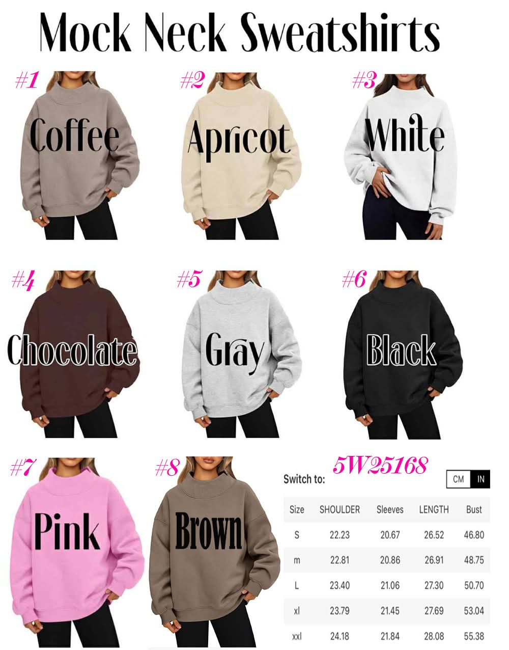 SOLID MOCKNECKS