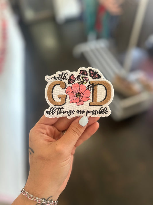 God, Faith Patch