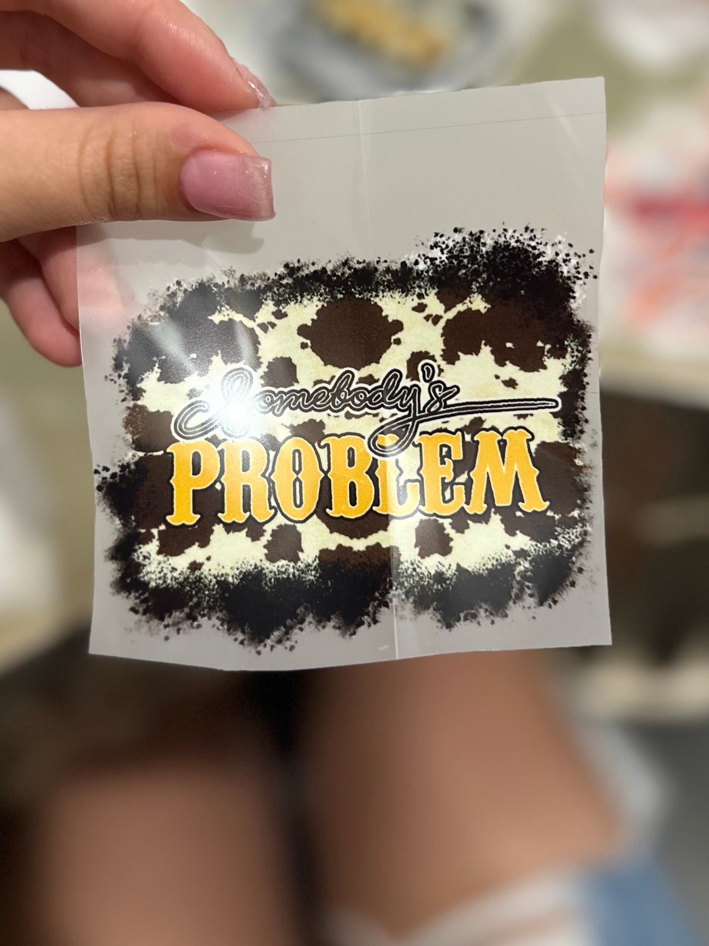 Western Somebody’s Problem DTF