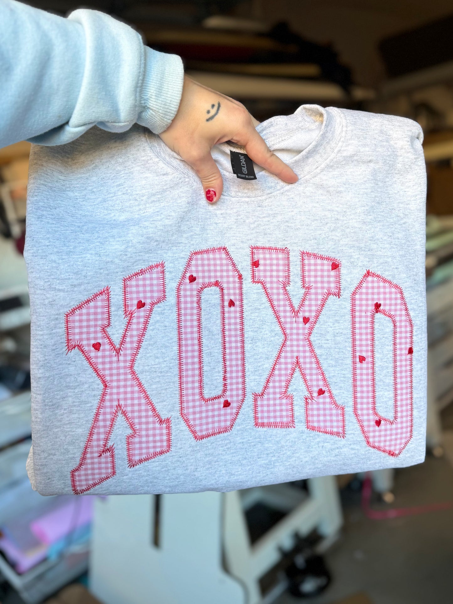 XOXO  | Embroidered Sweatshirt