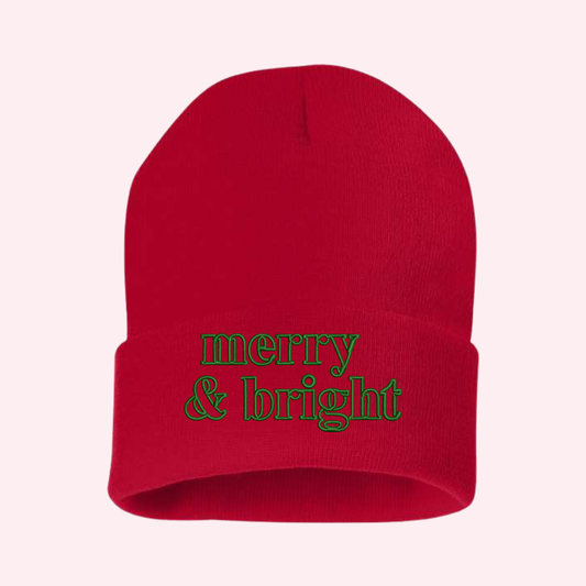 MERRY & BRIGHT | BEANIE
