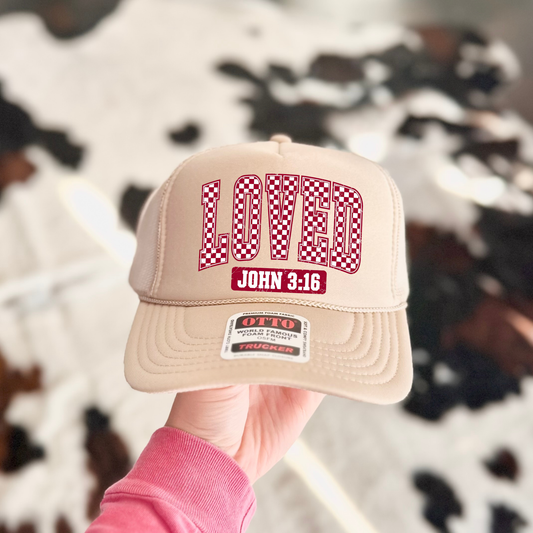 LOVED | DTF FINISHED HAT