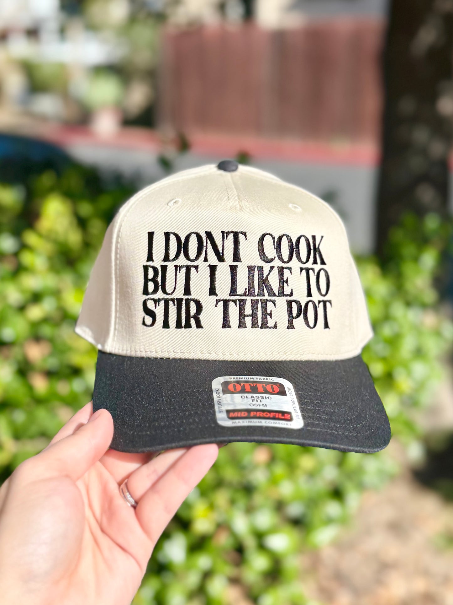 Stir The Pot Embroidered Hat