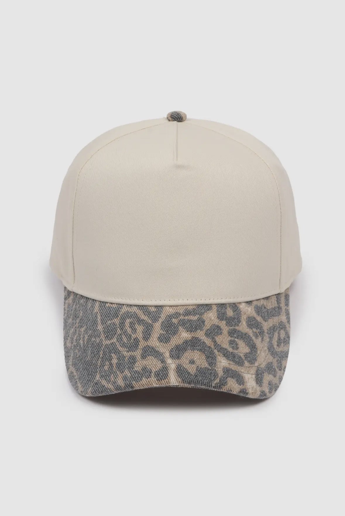 Dark Leopard Canvas Hat